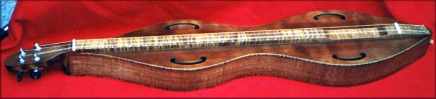 Cedar/Maple Hourglass Dulcimer